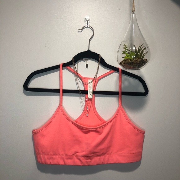 ✨2/$20 ✨CAMPUS CREW CORAL LOW IMPACT SPORTS BRA✨ - Picture 2 of 3